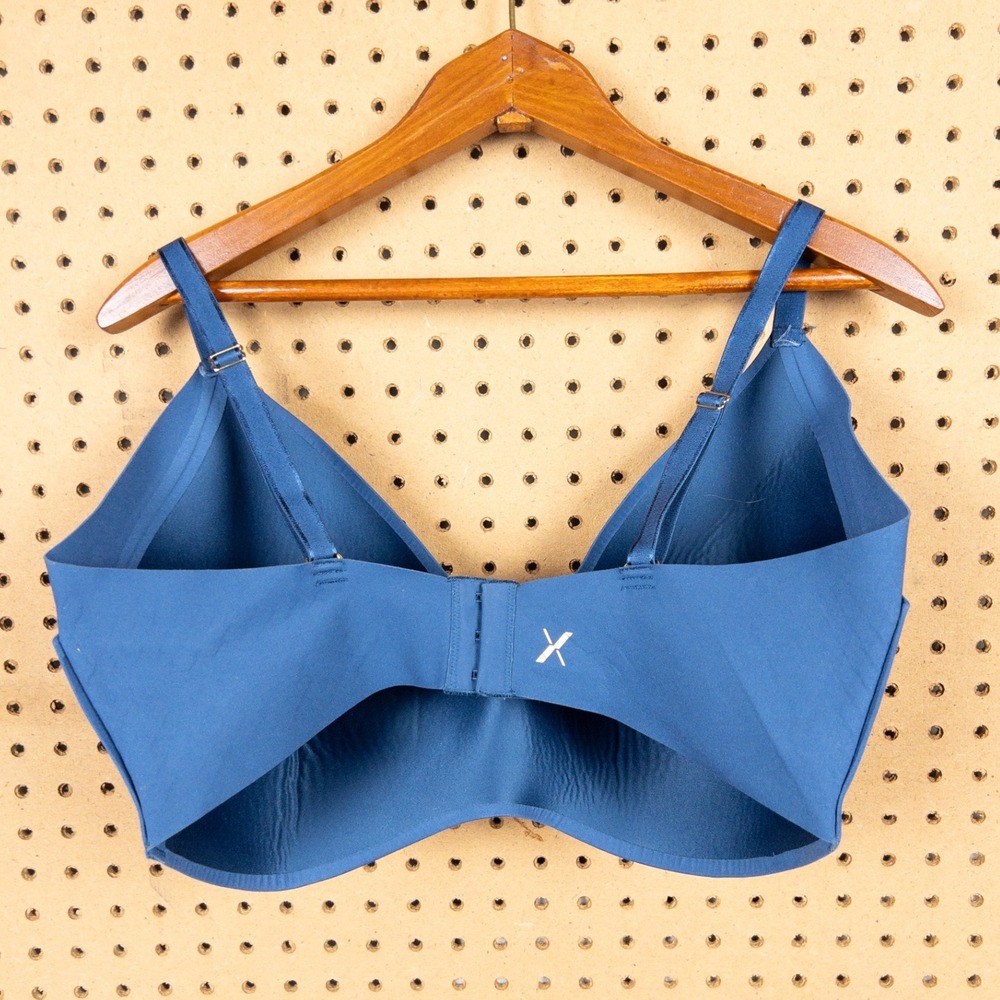 Knix Evolution Wireless Bra Blue Seamless Everyday Comfort Size 8+ - Picture 3 of 5